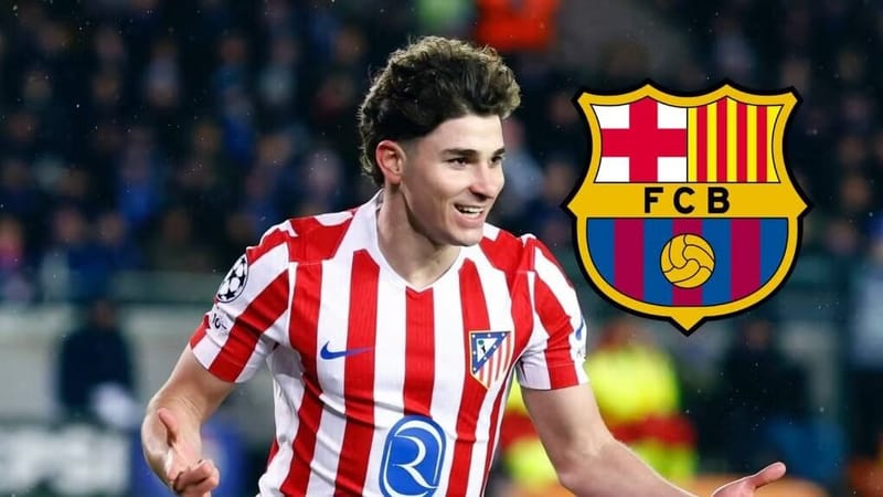 Julián Álvarez no fue recibido por nadie en el Atlético de Madrid: "No cuenten conmigo" imagen del post