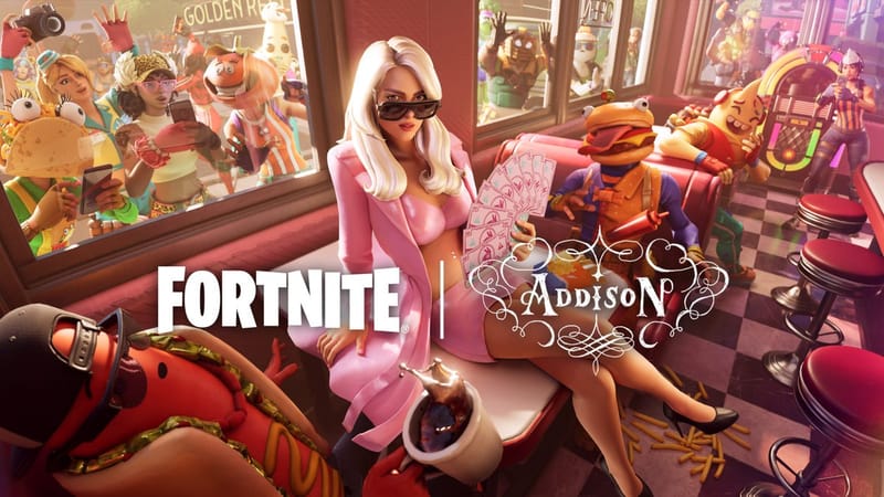 Fortnite: Addison Rae se integra a la Serie de Ídolos imagen del post