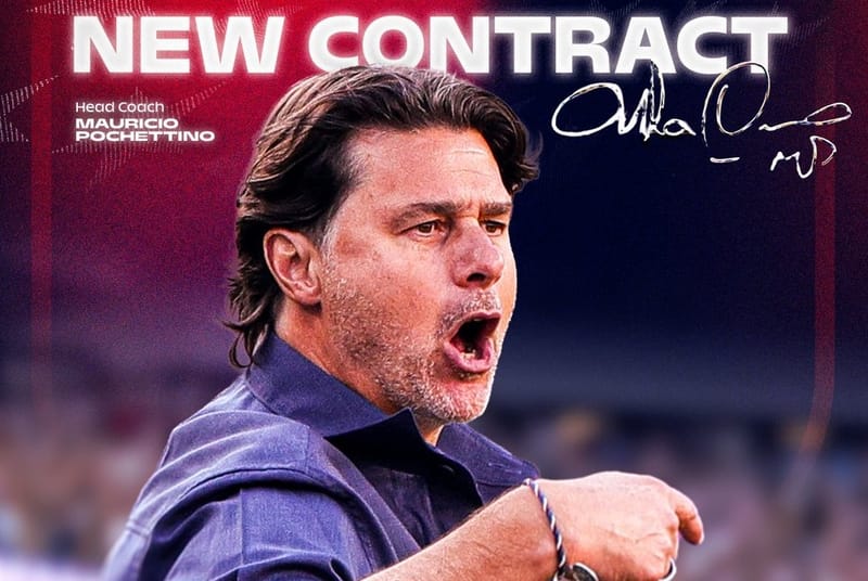 Estados Unidos renueva contrato a Mauricio Pochettino hasta el 2030 ¿Qué planea Team USA? imagen del post