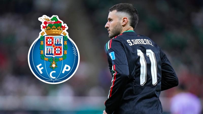 Santi Giménez al Porto: Él ya ha aceptado, falta concretar con AC Milan imagen del post