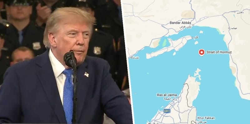 Donald Trump avisa que declarará como territorio estadounidense el estrecho de Ormuz imagen del post