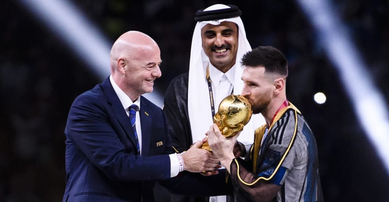Qatar apoya a Infantino en su propuesta de “vender el Mundial” diciendo que tenía mérito imagen del post