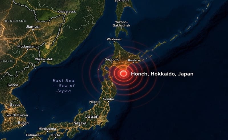 Sismo de 6.0 en Japón: 37 heridos y afectaciones al transporte hasta el momento imagen del post