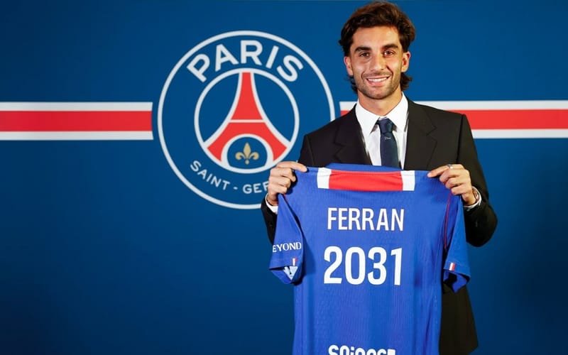 PSG confirma fichaje de Ferran Torres del Barcelona imagen del post
