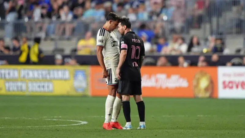 Messi agredió con cachetada rival: MLS analiza sanción ¿Lo castigarán? imagen del post