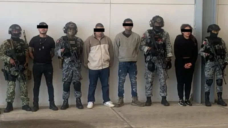 Arrestan a 9 miembro del CJNG en operativo en Michoacán: Incluyendo a la pareja y familiares de “El Tío Lako” imagen del post