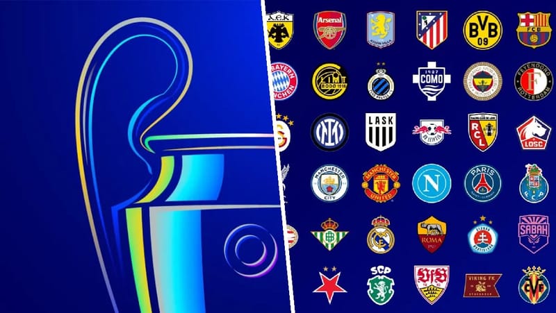 Lista la Fase de Liga de la Champions League: El Sorteo nos ha dado 10 partidos épicos imagen del post