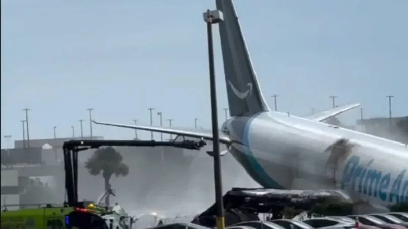Avión de Amazon se sale de la pista de aterrizaje en Miami: 5 personas fallecidas y 5 lesionadas imagen del post