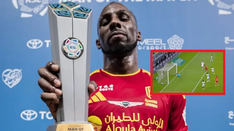 El Golazo de Julián Quiñones que le valió el MVP del partido con Al-Qadisiya imagen del post