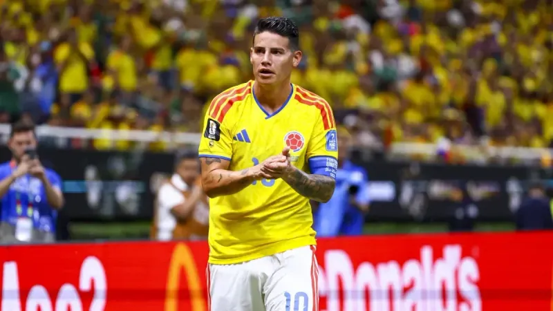 James Rodríguez anuncia su retiro de la Selección de Colombia: “Gracias por acompañarme” imagen del post