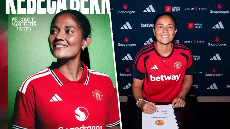 Manchester United ficha Rebeca Bernal: Primera mexicana en la Liga de Inglaterra imagen del post