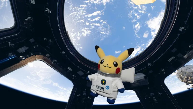 Pikachu pasó 67 días en la EEI y ahora protagoniza una alianza con la ESA imagen del post