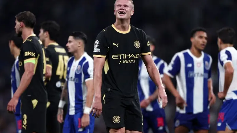 Porto pierde 2-0 frente a Manchester City con doblete de Haaland imagen del post