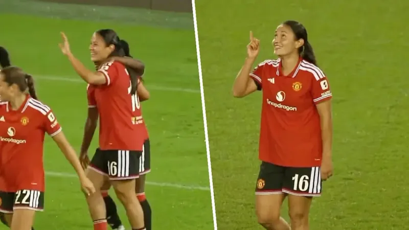 Rebeca Bernal se estrena con su primer gol con el Manchester United imagen del post