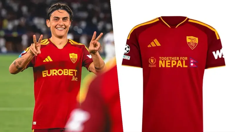 Roma cambiará su jersey en Champions League para ayudar a los damnificados en Nepal imagen del post