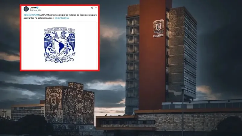 UNAM abre 2 mil lugares para estudiantes que lograron ser seleccionados: Dónde, cuándo y cómo ocuparlos imagen del post