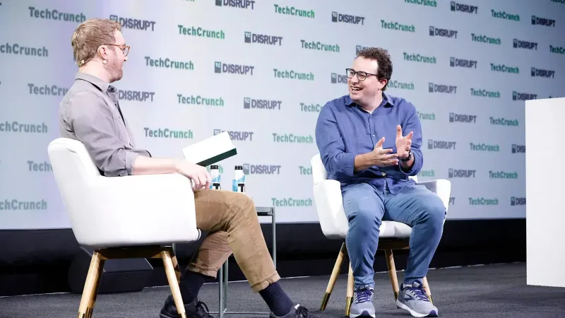 Dario Amodei at TechCrunch Disrupt 2023