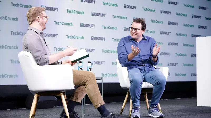 Dario Amodei at TechCrunch Disrupt 2023