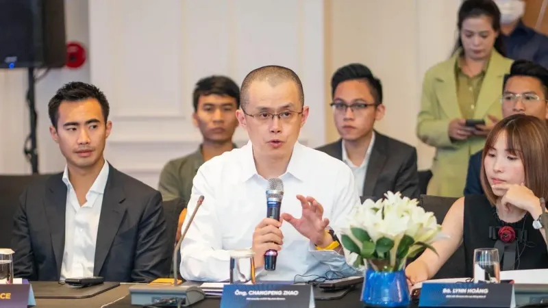 CZ is speaking at Vietnam NFT Summit 2022