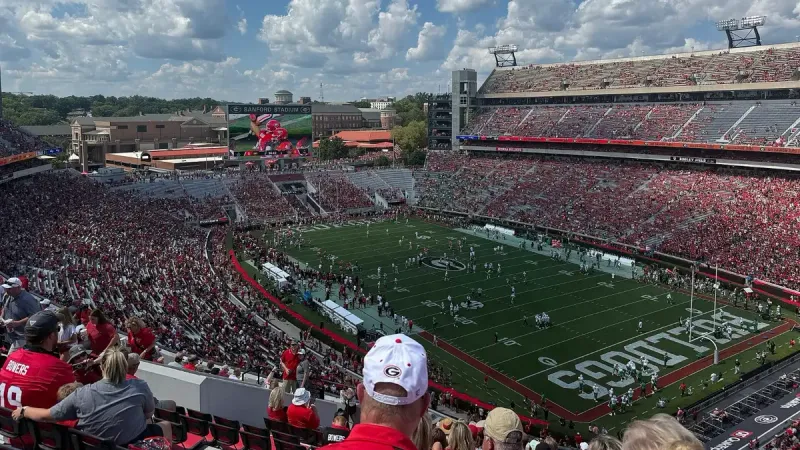 Sanford Stadium in Athens, Georgia