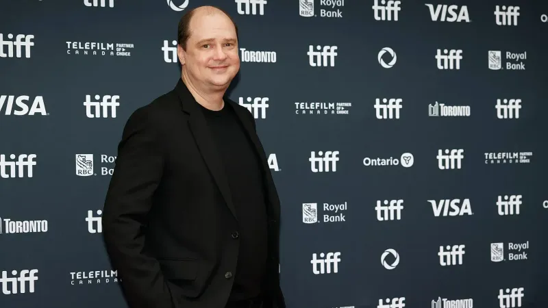 Mike Flanagan, director, en el Festival Internacional de Cine de Toronto (TIFF) 2024 para la película La vida de Chuck.