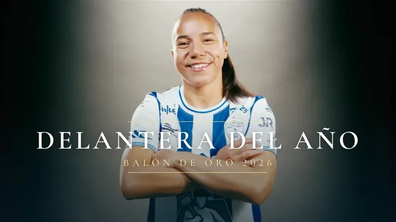 Charlyn Corral gana el Balón de Oro a la Mejor Delantera imagen del post