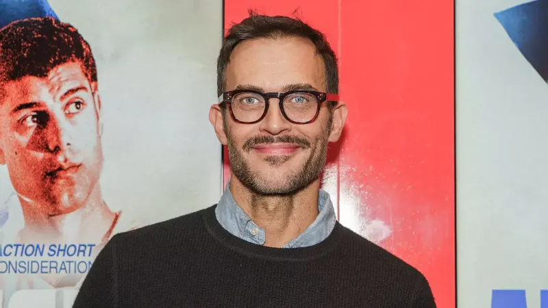 Cheyenne Jackson en Quad Cinemas en la ciudad de Nueva York
