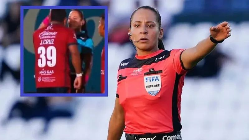 Comisión de Árbitros se expresa sobre agresión al árbitra por parte del futbolista de Tepatitlán imagen del post