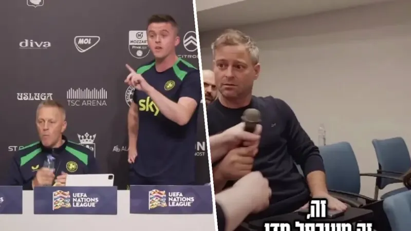 Conferencia previa al partido Irlanda vs Israel es cancelada por acusaciones de racismo: “Los llamaron monos” imagen del post