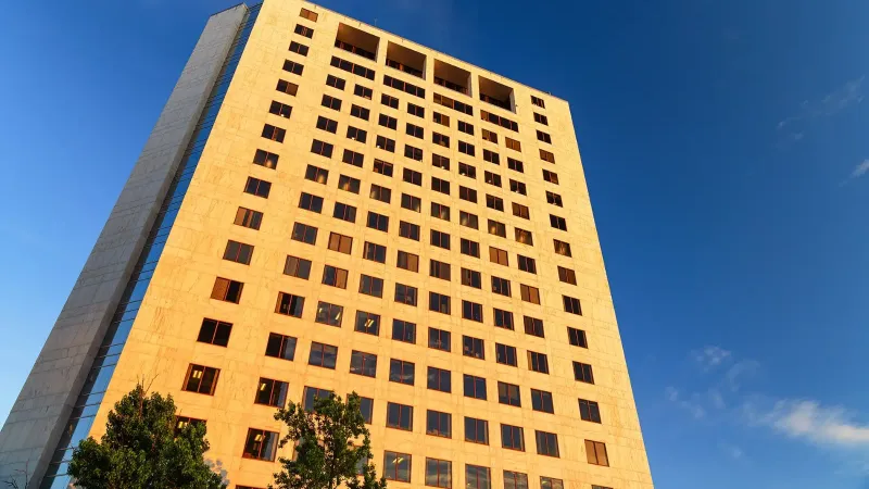 The 11555 Rockville Pike building, home to the United States Nuclear Regulatory Commission (NRC) in Rockville/North Bethesda, Maryland.