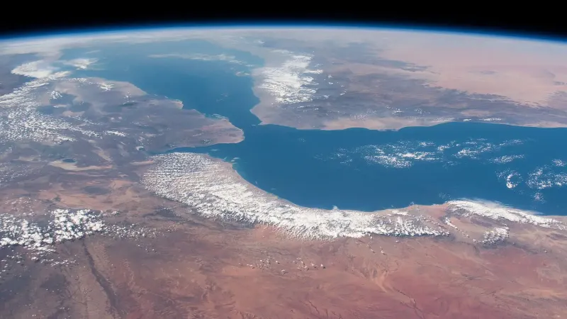 Vista de la Tierra tomada durante la ISS Expedition 62.