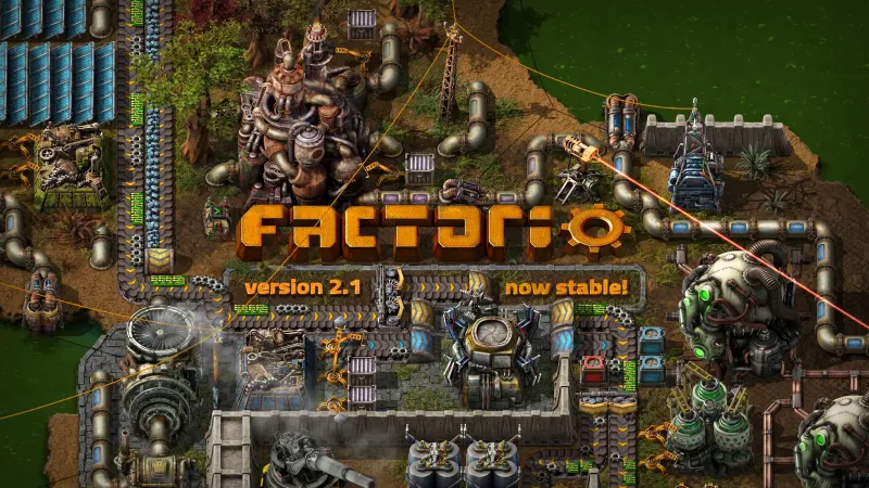 Imagen oficial de Factorio