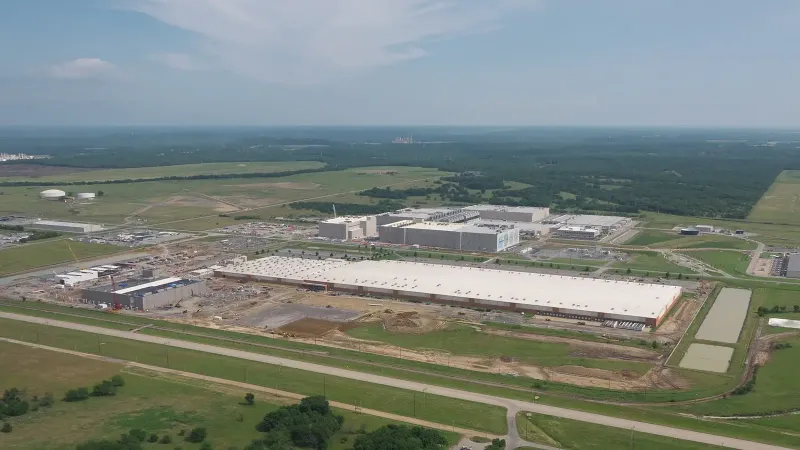 The Google Data Center outside Pryor, Oklahoma