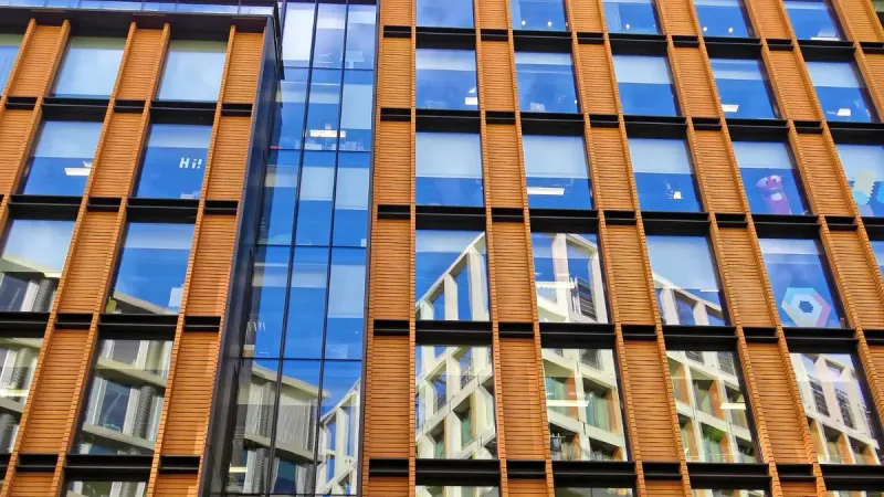 Google and YouTube headquarters at 6 Pancras Square, part of the King's Cross Central development north from King's Cross and St Pancras mainline railway stations in Camden, London