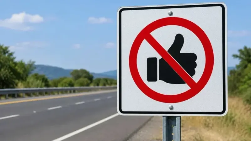 ¿Has visto esta señal en calle o carretera? Esto es lo que debes hacer imagen del post