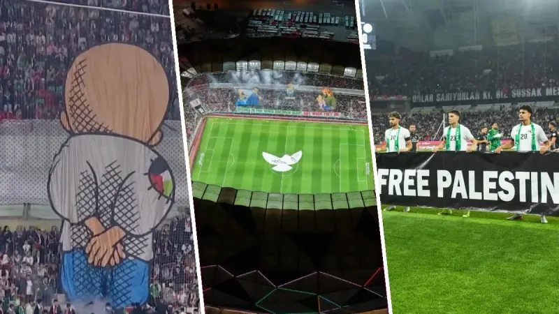 Konyaspor suspende partido “hasta que Palestina sea libre” protestando por genocidio de Israel imagen del post