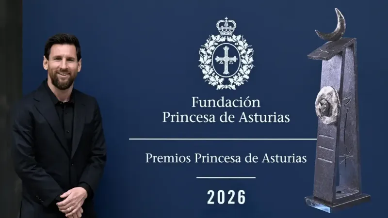 Lionel Messi gana el Princesa de Asturias: “Mi padre estaba muy ilusionado con este premio” imagen del post