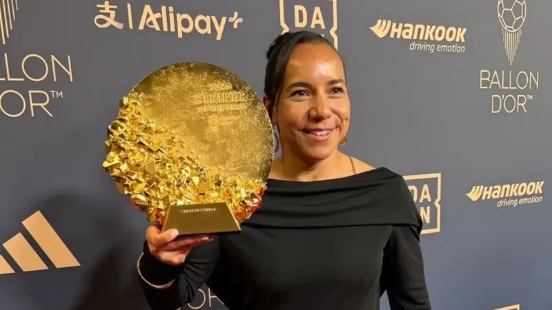 “Llegué a la gala del Balón de Oro sin que nadie me pelara”: Charlyn Corral cuenta su experiencia en Londres imagen del post