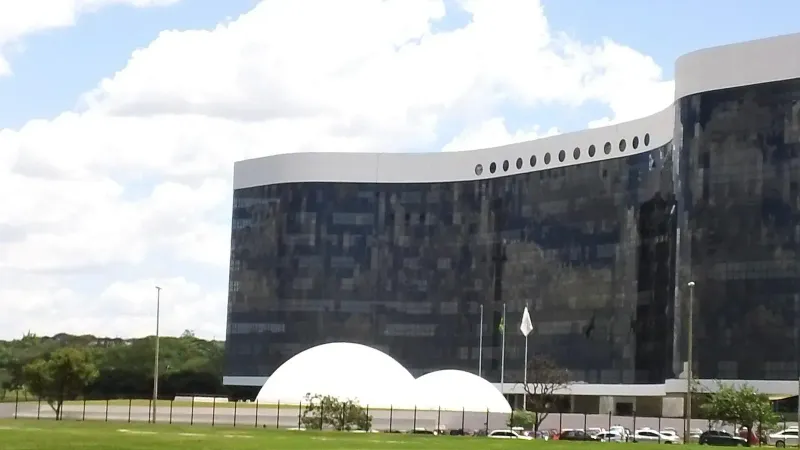 Edifício-sede do Tribunal Superior Eleitoral, em Brasília, inaugurado em dezembro de 2011.