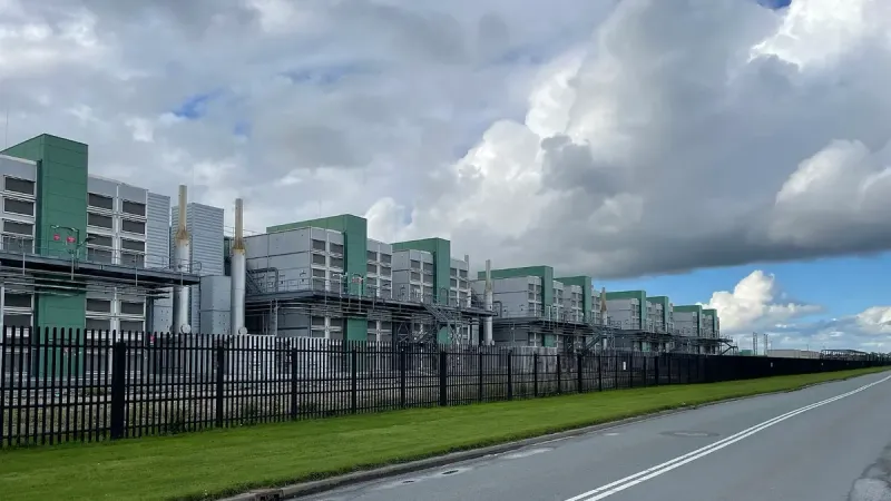 Centro de datos de Microsoft en Middenmeer, Países Bajos en 2023