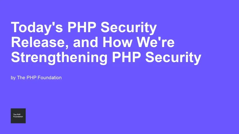 Imagen oficial de thephp.foundation