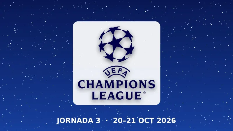Previa de la jornada: Champions, jornada 3 imagen del post