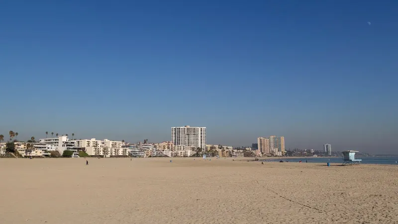 Photo of Long Beach in California