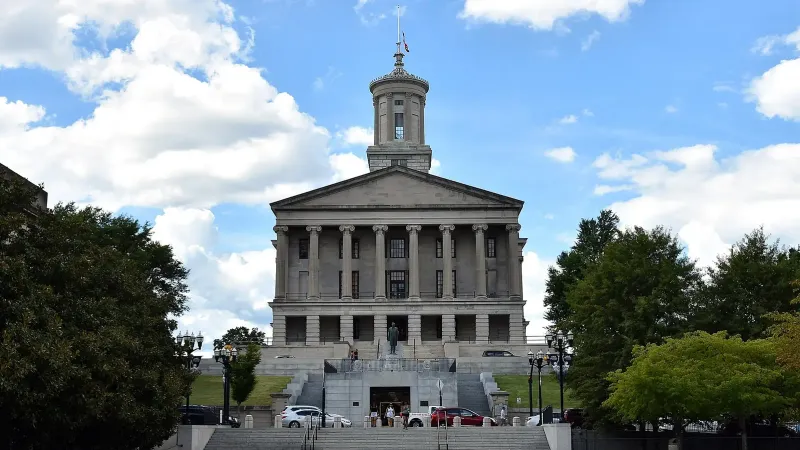 El Capitolio del Estado de Tennessee es la sede del gobierno de los EE. UU.