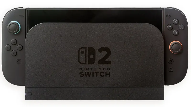 Nintendo Switch 2 en consola de acoplamiento