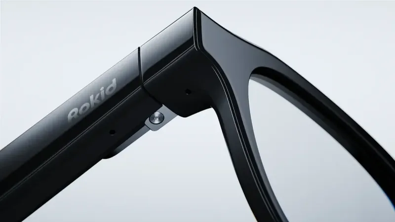 Rokid Glasses 2 镜框与镜腿细节