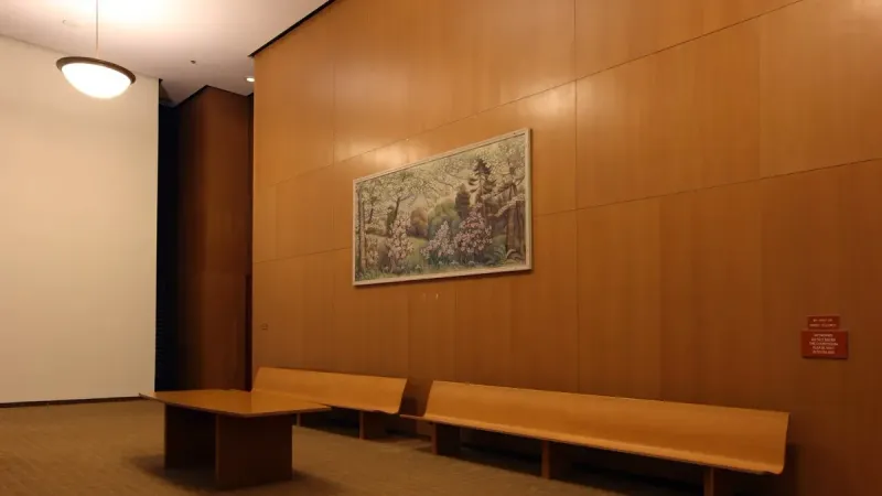 Title: Painting "Dogwood and Azalea" at Russell Federal Building & U.S.