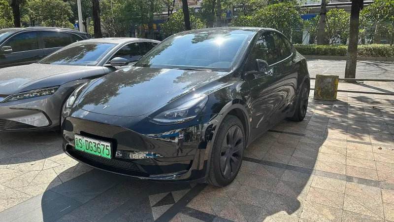 Tesla Model Y (front) Guangdong, Dongguan, China