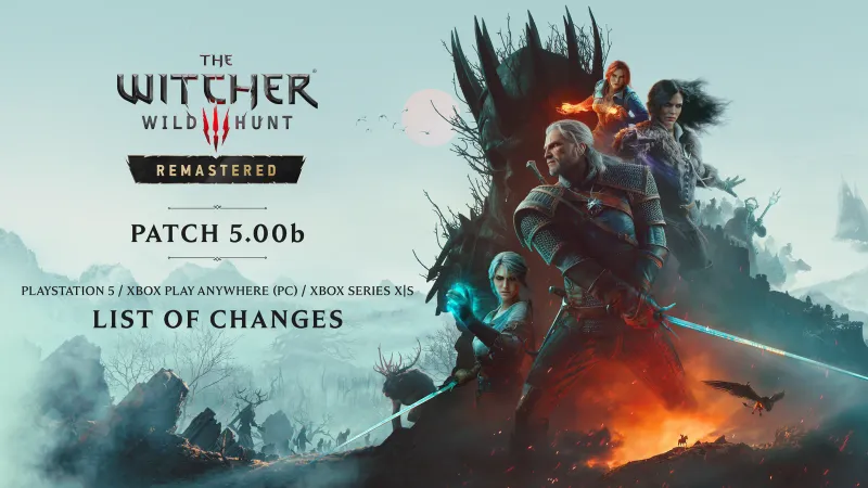 The Witcher 3 Remastered recibe parches para guardado, HairWorks y DLSS imagen del post