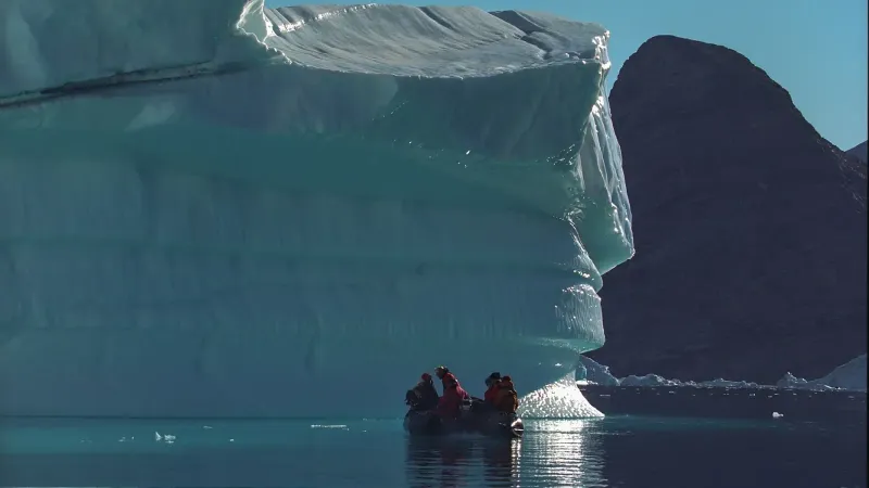 Greenland, Rype Fjord, Iceberg